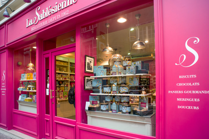 Façade de la boutique la Sablésienne